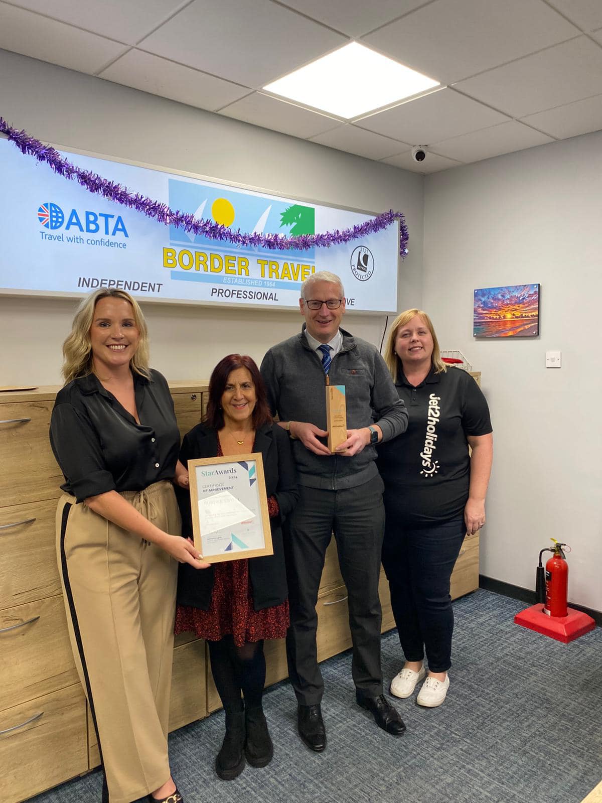 Border Travel Dumfries Named Top UK Agent